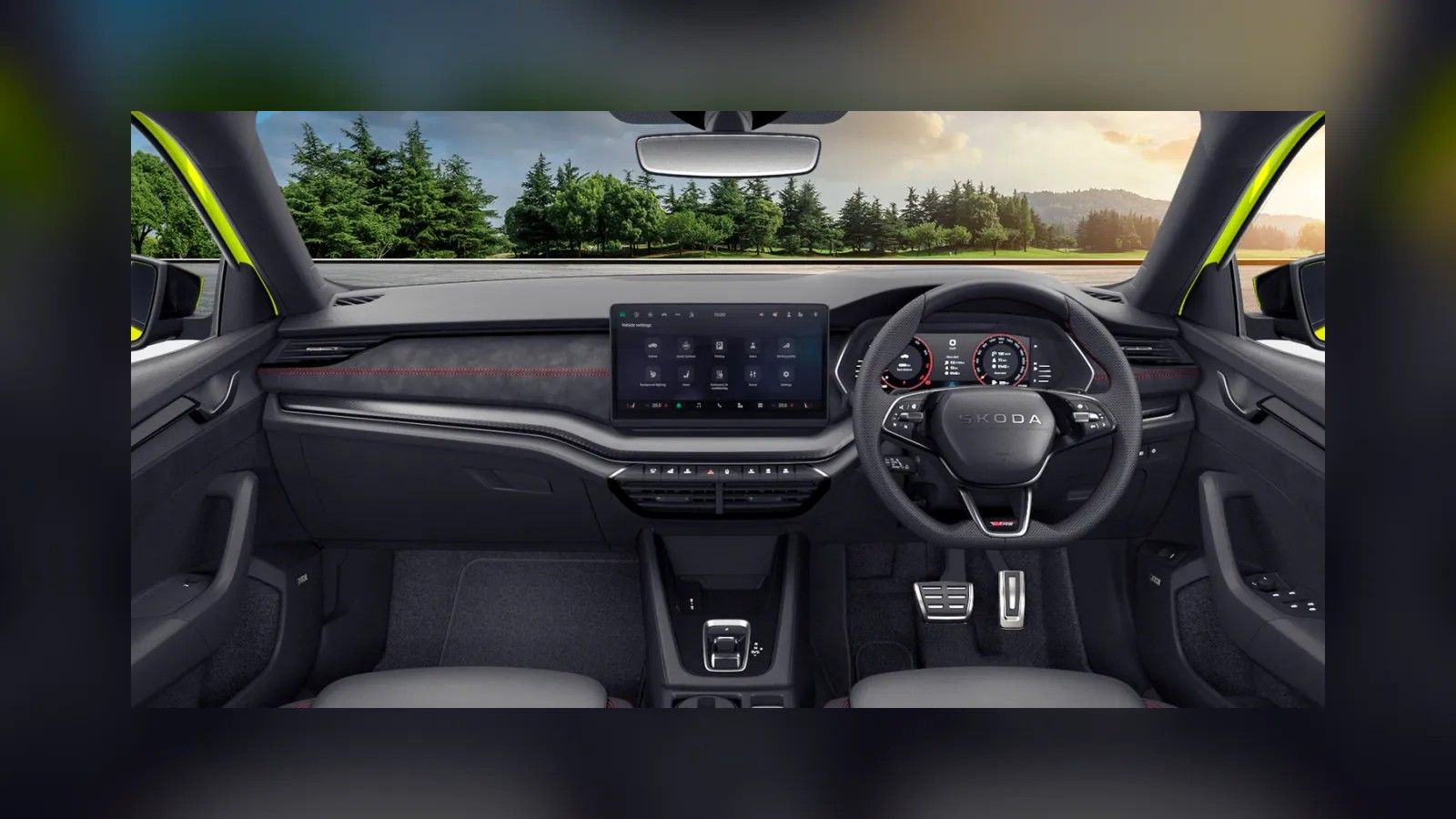 Octavia Rs interior 