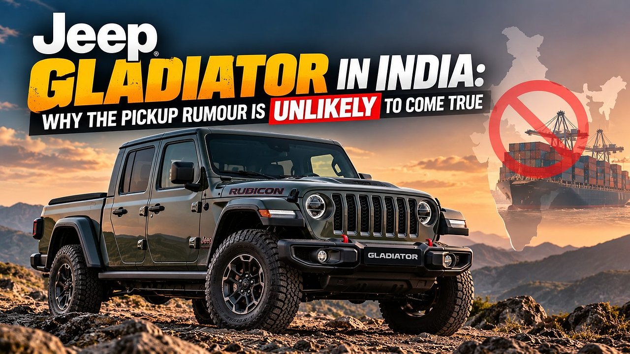 Jeep Gladiator in India: why the pickup rumour is unlikely to come true