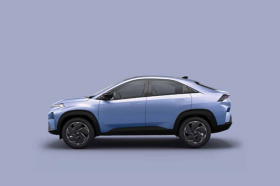 Tata Curvv EV, Two personas - Accomplished X 55 and Empowered X 55 - in five colours including Empowered Oxide and Virtual Sunrise