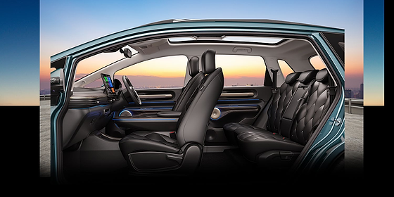 MG Windsor EV, Front seats with 135° multi-level recline