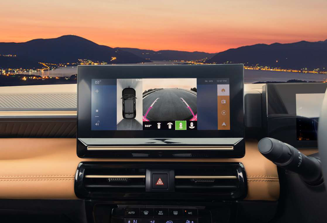 Citroën Basalt X — Halo 360° surround-view camera