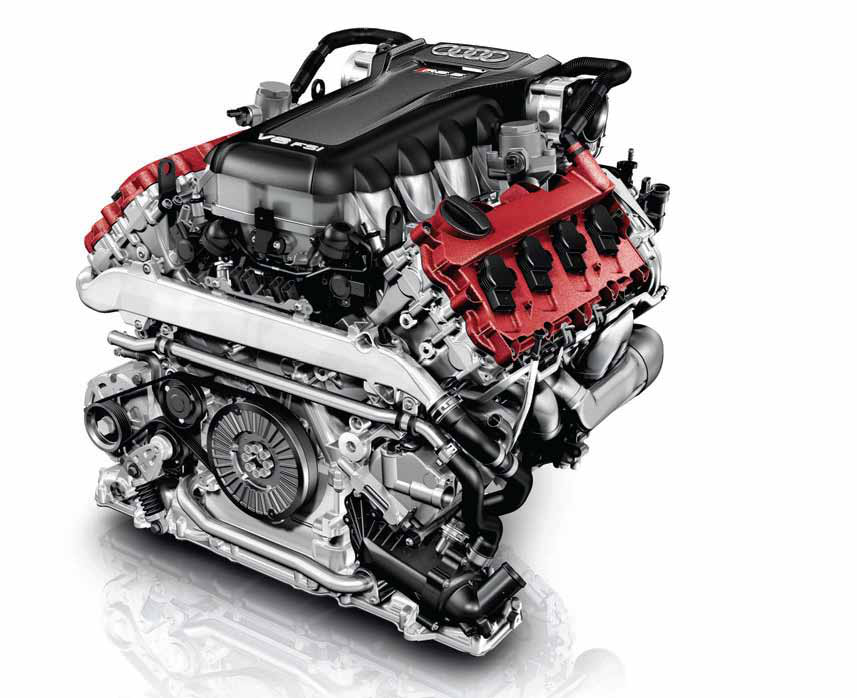 Audi RS5 — 4.2-litre V8 FSI petrol engine