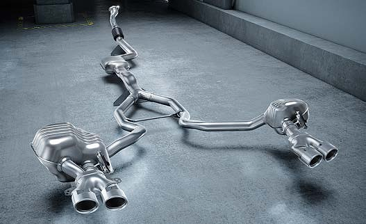 Mercedes-Benz Mercedes-AMG GLC 43 4MATIC Coupe, AMG performance exhaust system with variable sound control and twin round tailpipe trims.