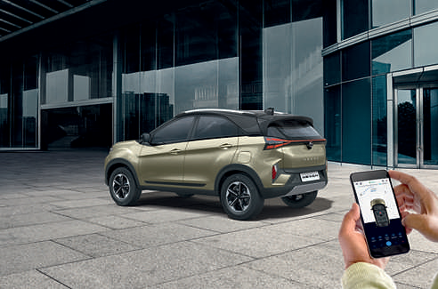 Tata Nexon, Connected vehicle technology with iRA app - control and monitor the Nexon from a smartphone