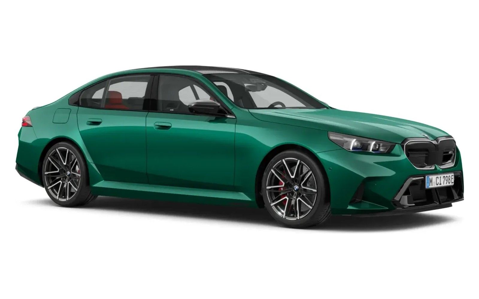 BMW M5 in M Isle of Man Green metallic