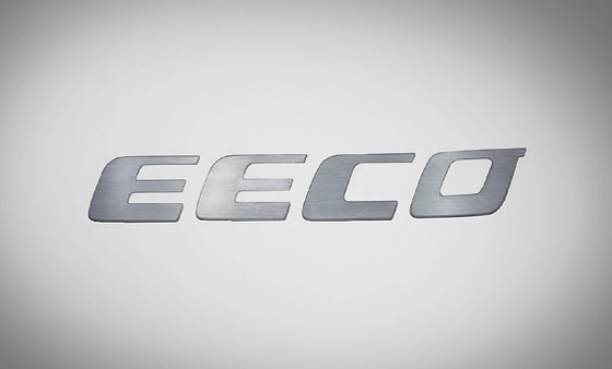 Maruti Suzuki Eeco, Brushed-metal EECO body emblem.
