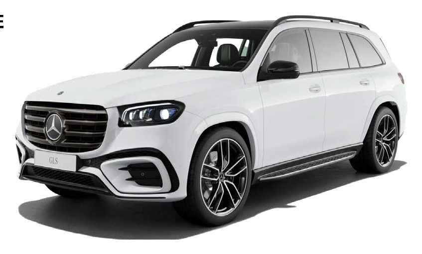 Mercedes-Benz GLS in Polar White