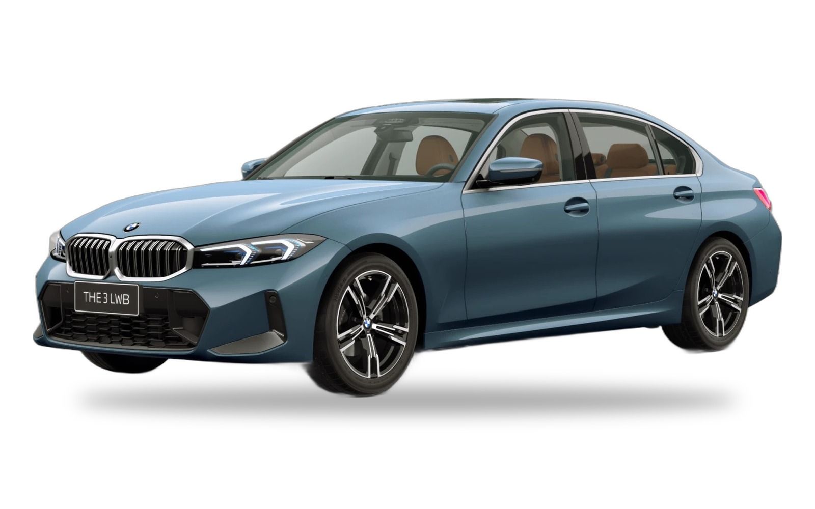 BMW 3 Series LWB in Arctic Race Blue Metallic