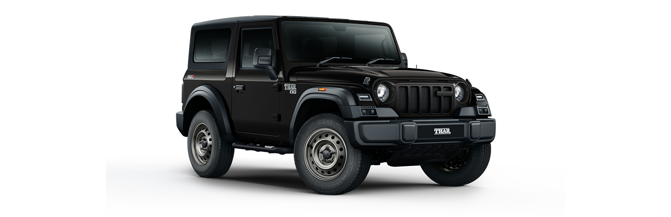 Mahindra Thar OG in Stealth Black