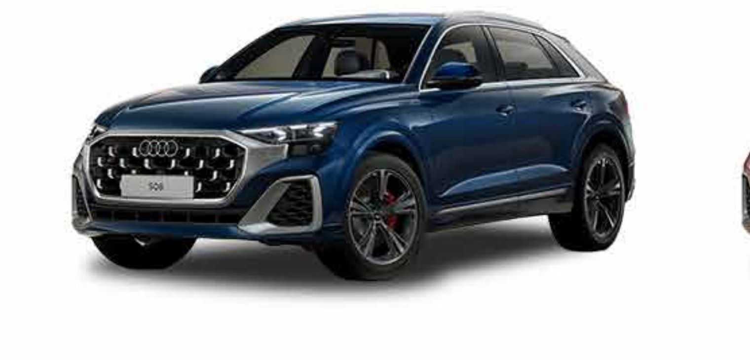 Audi SQ8 in Ascari Blue