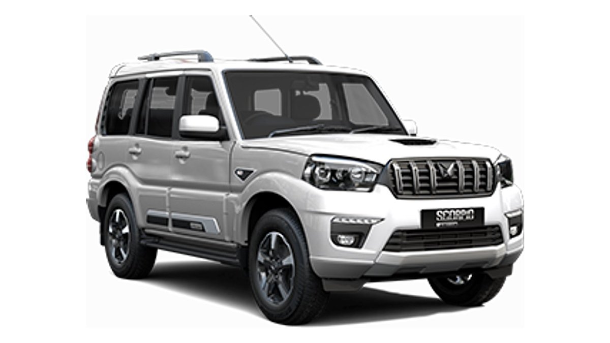 Scorpio Classic in Everest White colour