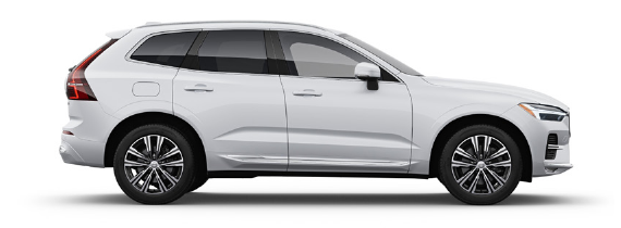 Volvo XC60 — Crystal White Pearl (707) exterior colour