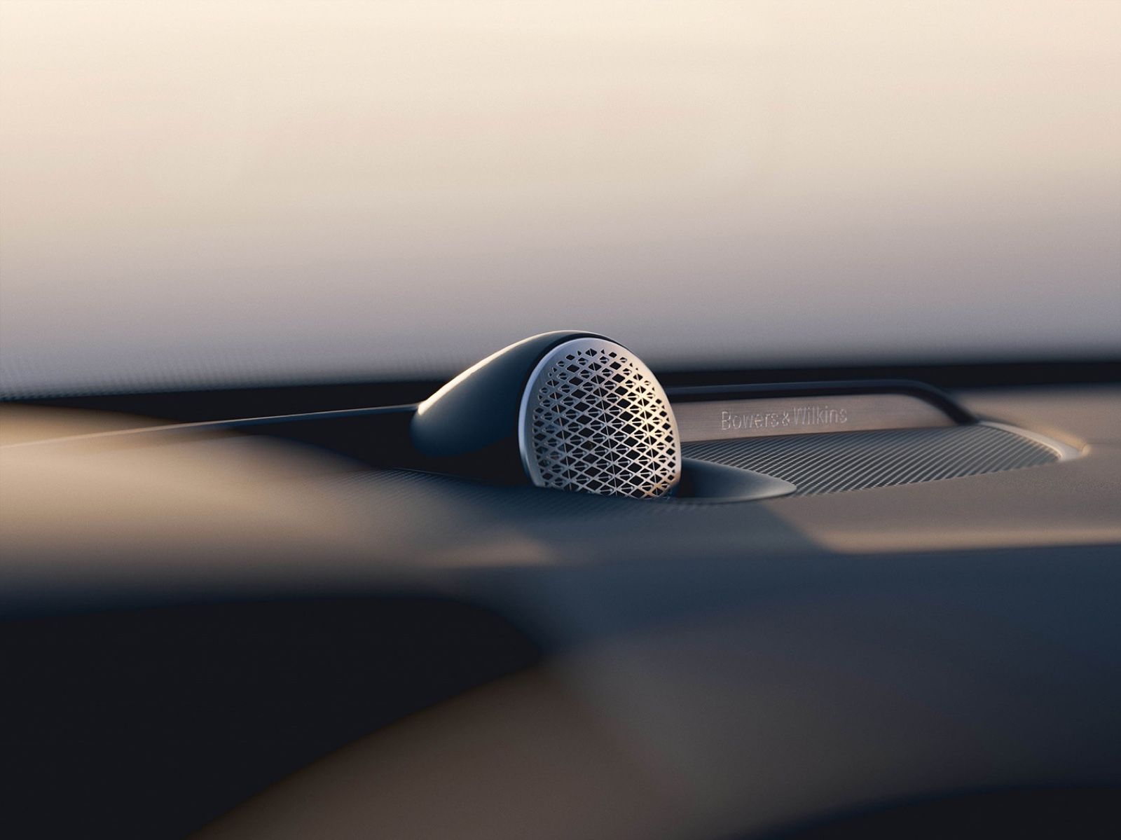Volvo XC90 — Bowers & Wilkins tweeter-on-dash for concert-hall sound