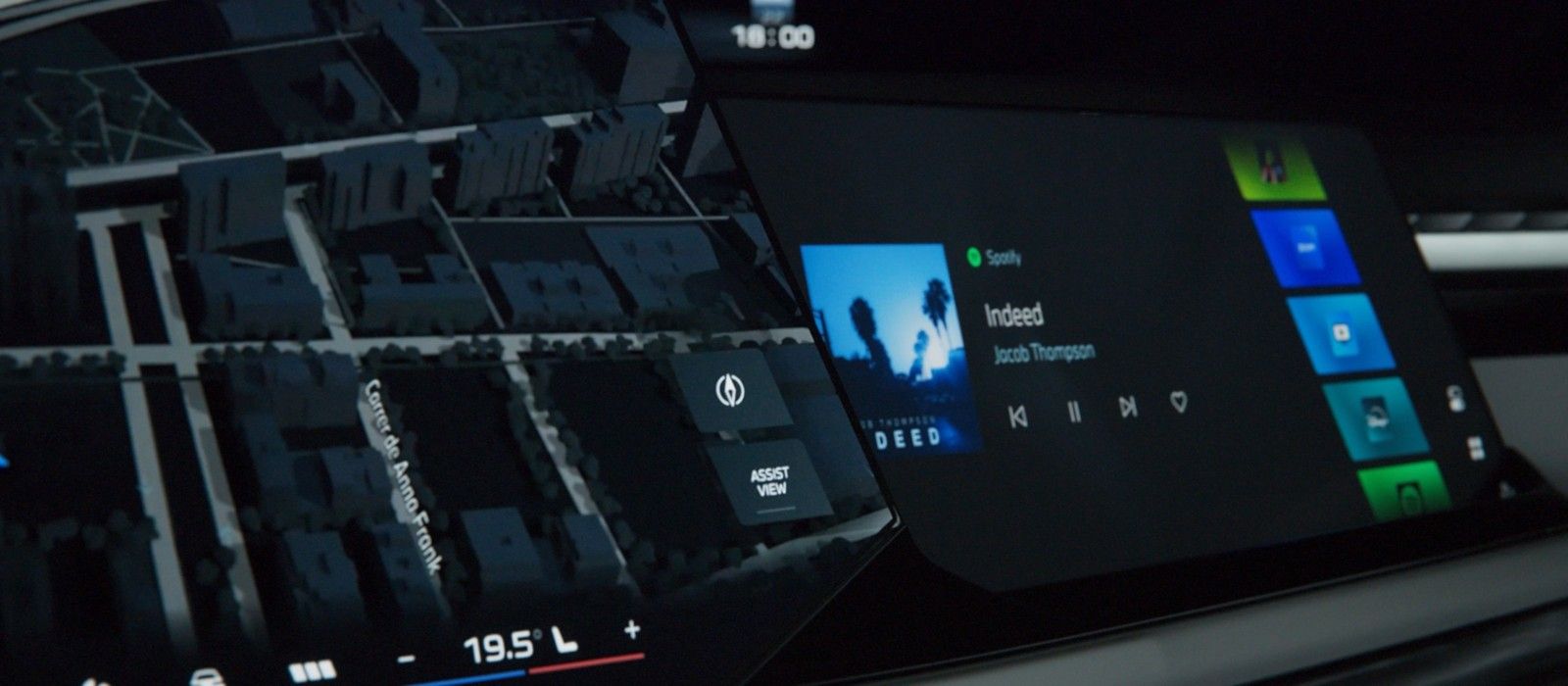 BMW 7 Series — 14.6-inch passenger screen with its own apps and media