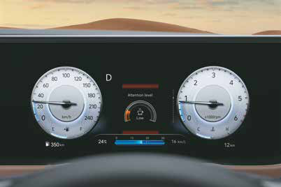 Hyundai Alcazar — Driver attention warning (DAW)