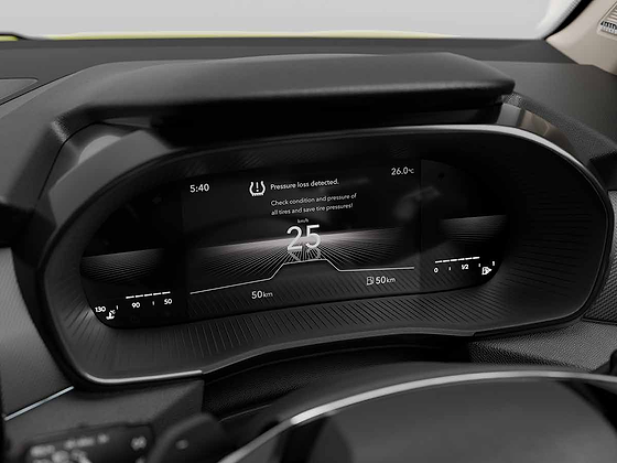 Skoda Kylaq, Tyre Pressure Monitoring System