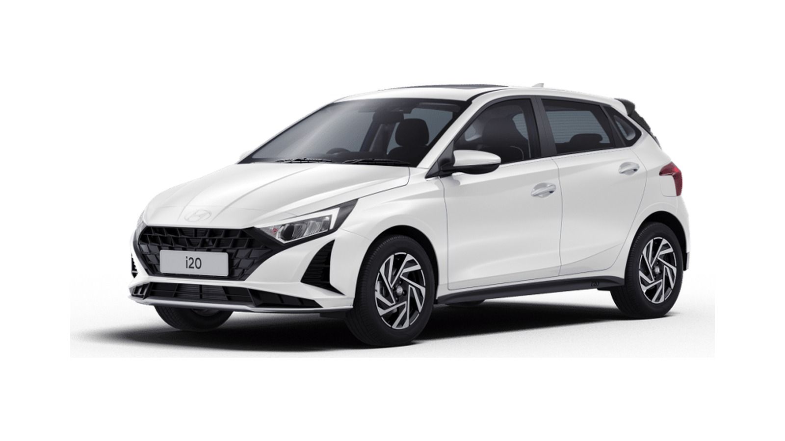 Hyundai i20 in Atlas White