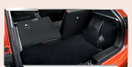 Toyota Urban Cruiser Taisor, 60:40 split-folding rear seat