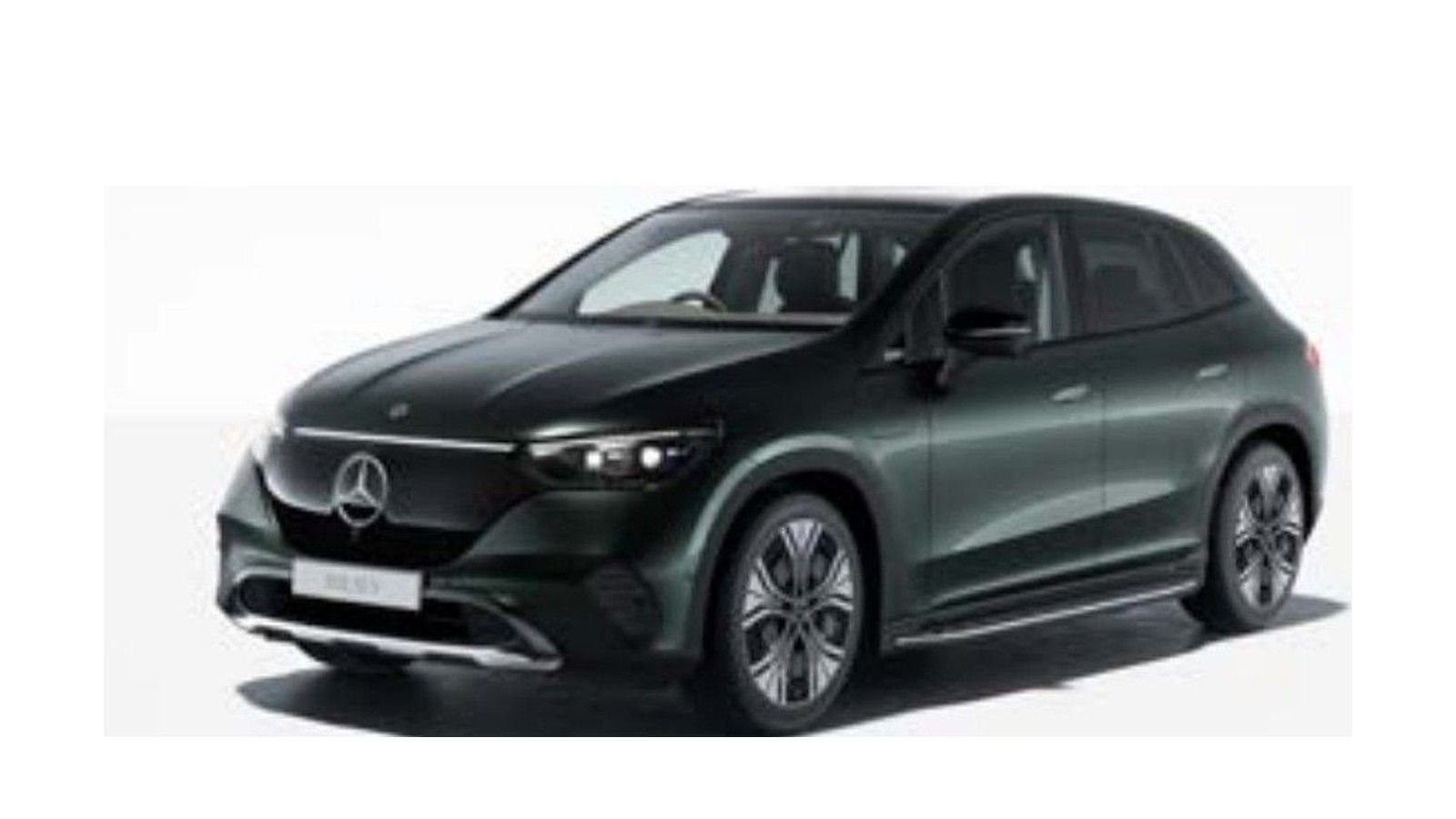 Mercedes-Benz EQE SUV in Emerald Green