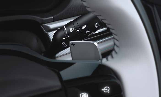Tata Curvv EV, Paddle shifters toggle 4 regenerative braking levels, with customisable single-pedal drive