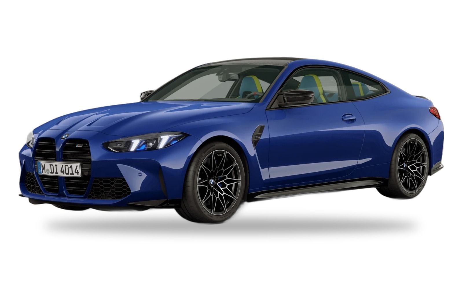 BMW M4 in M Portimao Blue Metallic