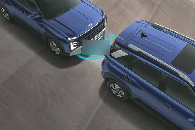 Hyundai Venue — Front parking sensors (FPAS)