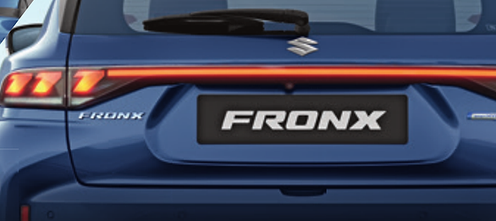 Maruti Suzuki Fronx, Full-LED sweeping connected rear combination lamp