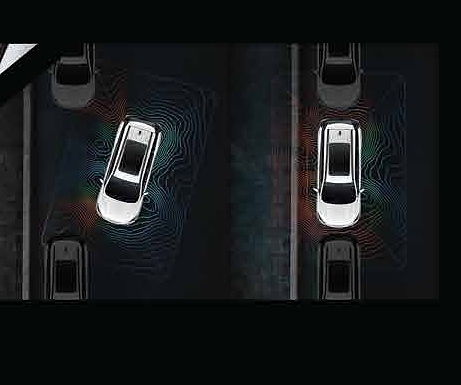 Mahindra XEV 9S, AutoPark steers the SUV into tight parking spaces on its own