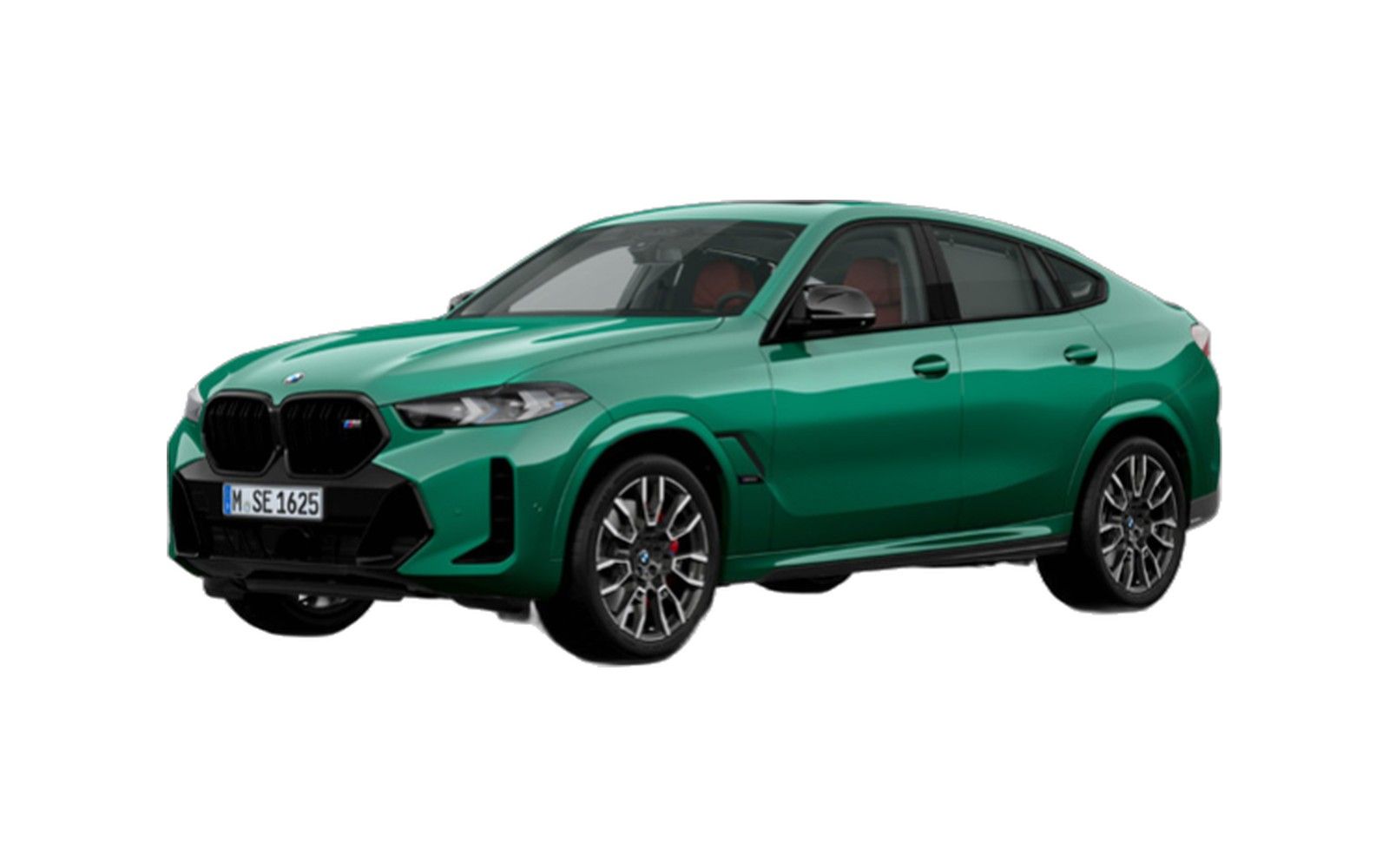 BMW X6 — front three-quarter view