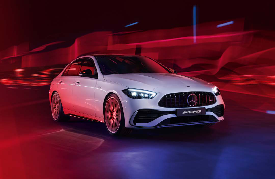 Mercedes-Benz C-Class — Mercedes-AMG C 43 4MATIC with AMG-specific grille and styling