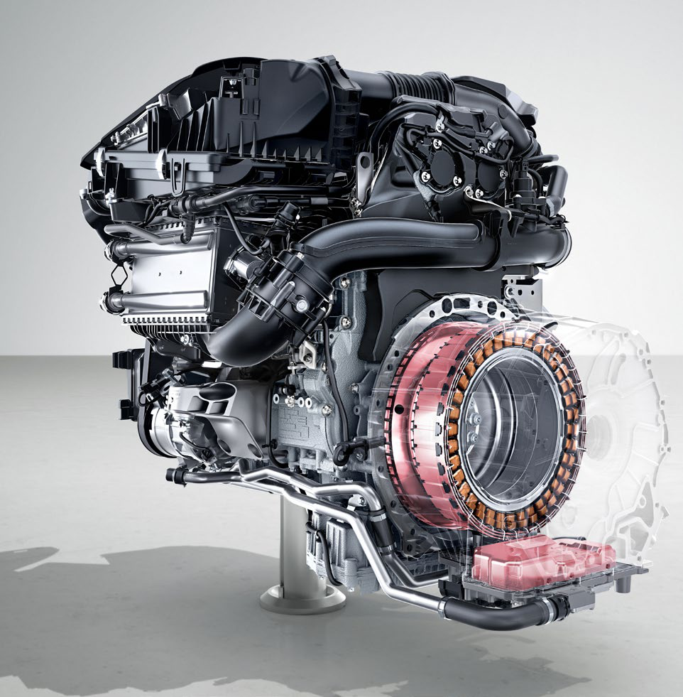 Mercedes-Benz E-Class — M254 4-cylinder petrol engine with 48-volt mild-hybrid system
