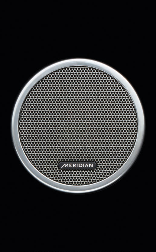 Land Rover Range Rover Evoque — Meridian sound system speaker.