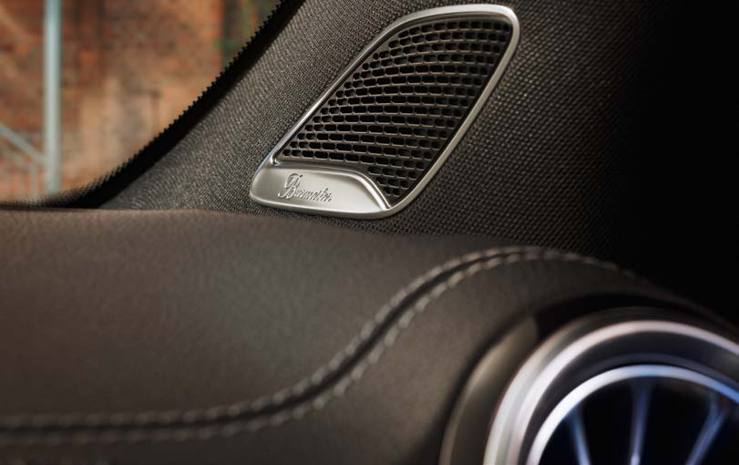 Mercedes-Benz Mercedes-AMG GLA 35 4MATIC — Burmester surround-sound system speaker