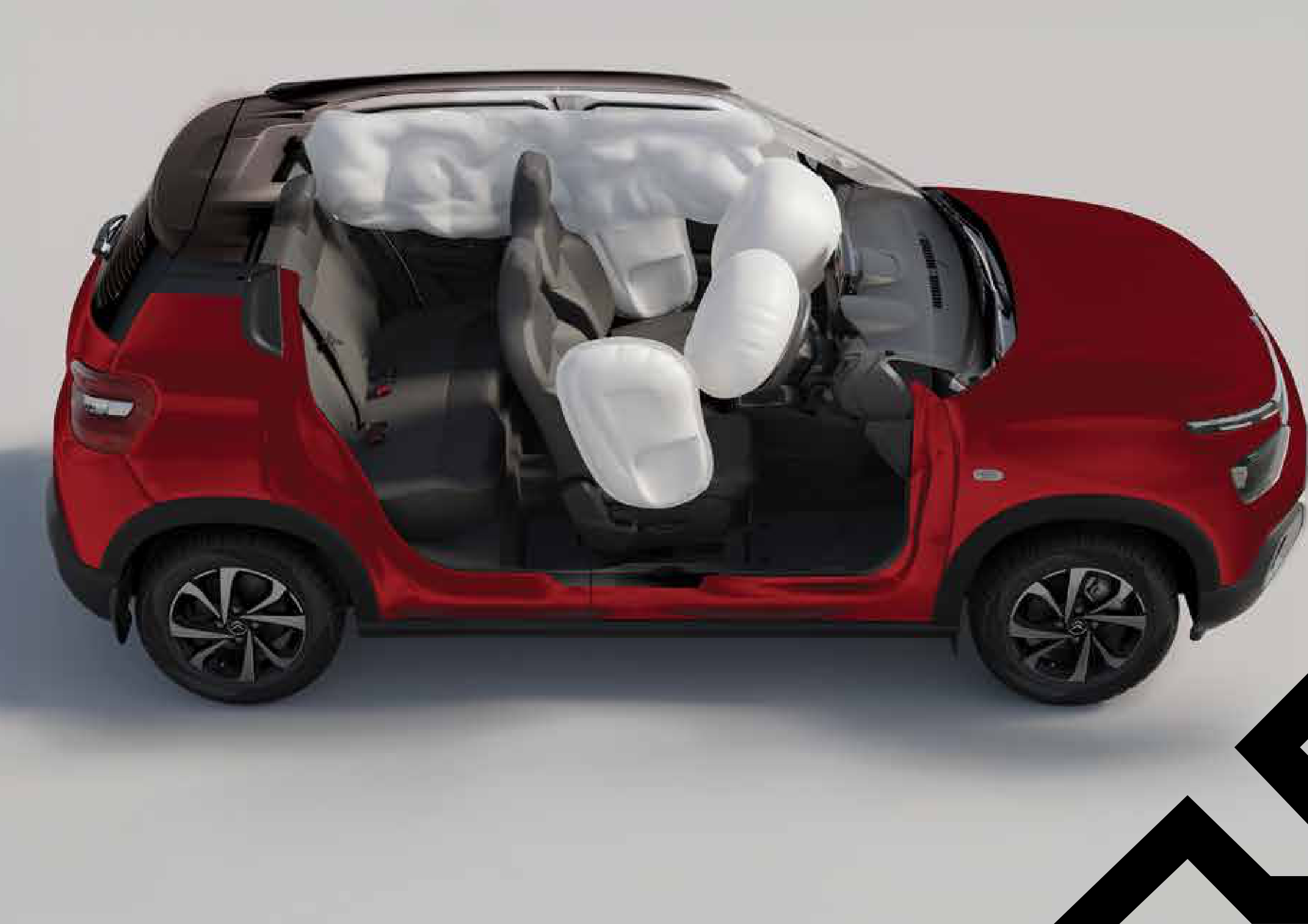 Citroën C3 X — 6 airbags with all-round occupant protection