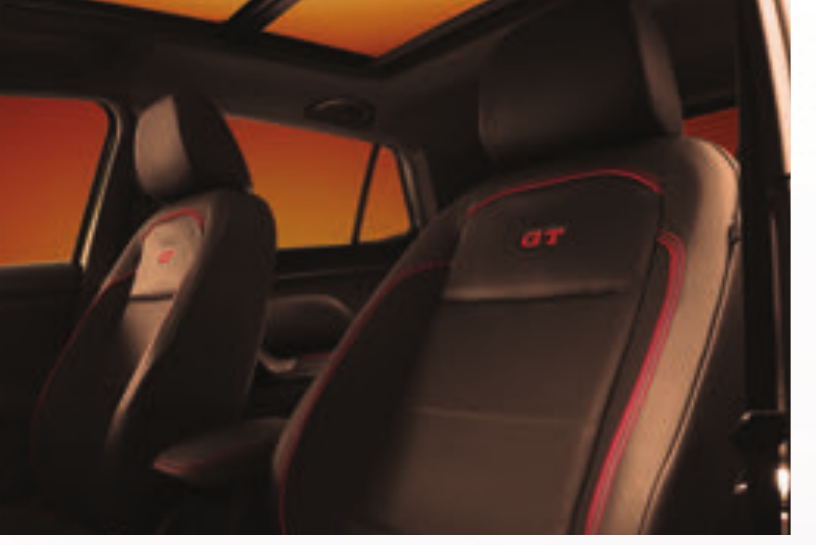 Volkswagen Taigun — Ventilated seats with GT sport upholstery