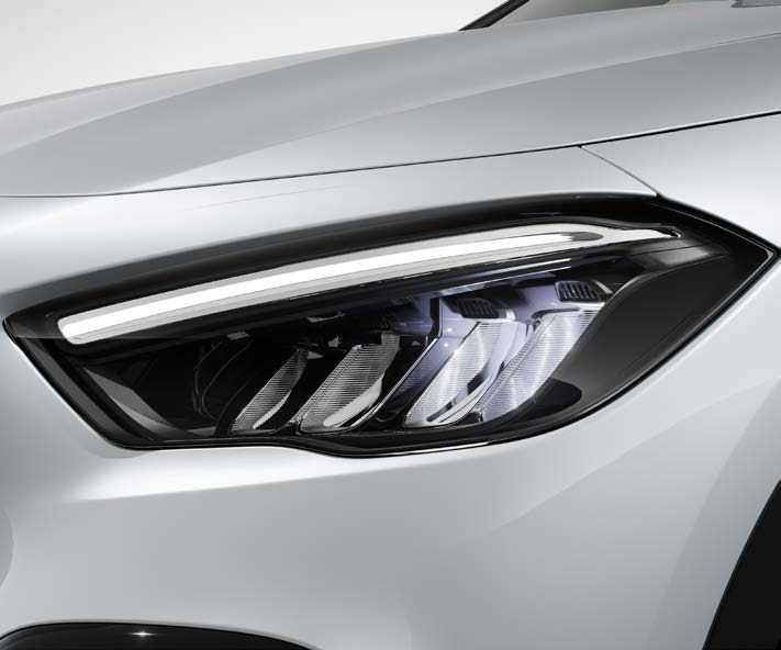 Mercedes-Benz GLA — LED High Performance headlamps with integrated LED daytime running lights