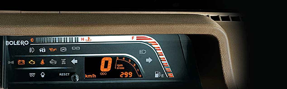 Mahindra Bolero, Driver information system with digital cluster