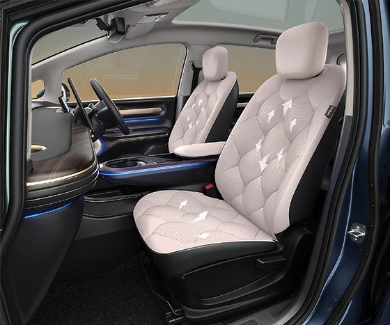 MG Windsor EV, Ventilated front-row seats