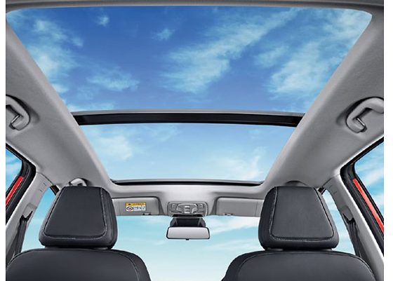 MG ZS EV, Dual-pane panoramic sunroof