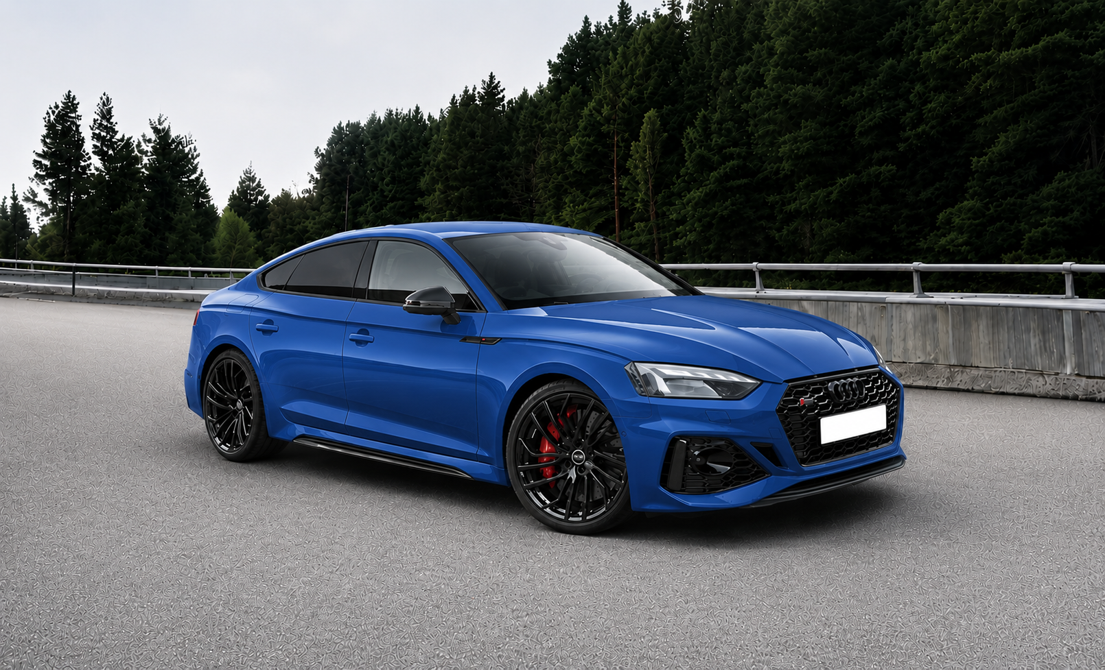 Audi RS5 in Navarra Blue