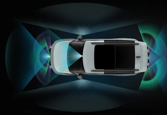 Tata Sierra EV, 360 SVS with 4Sight Blind Spot - vehicles approaching from any angle appear instantly