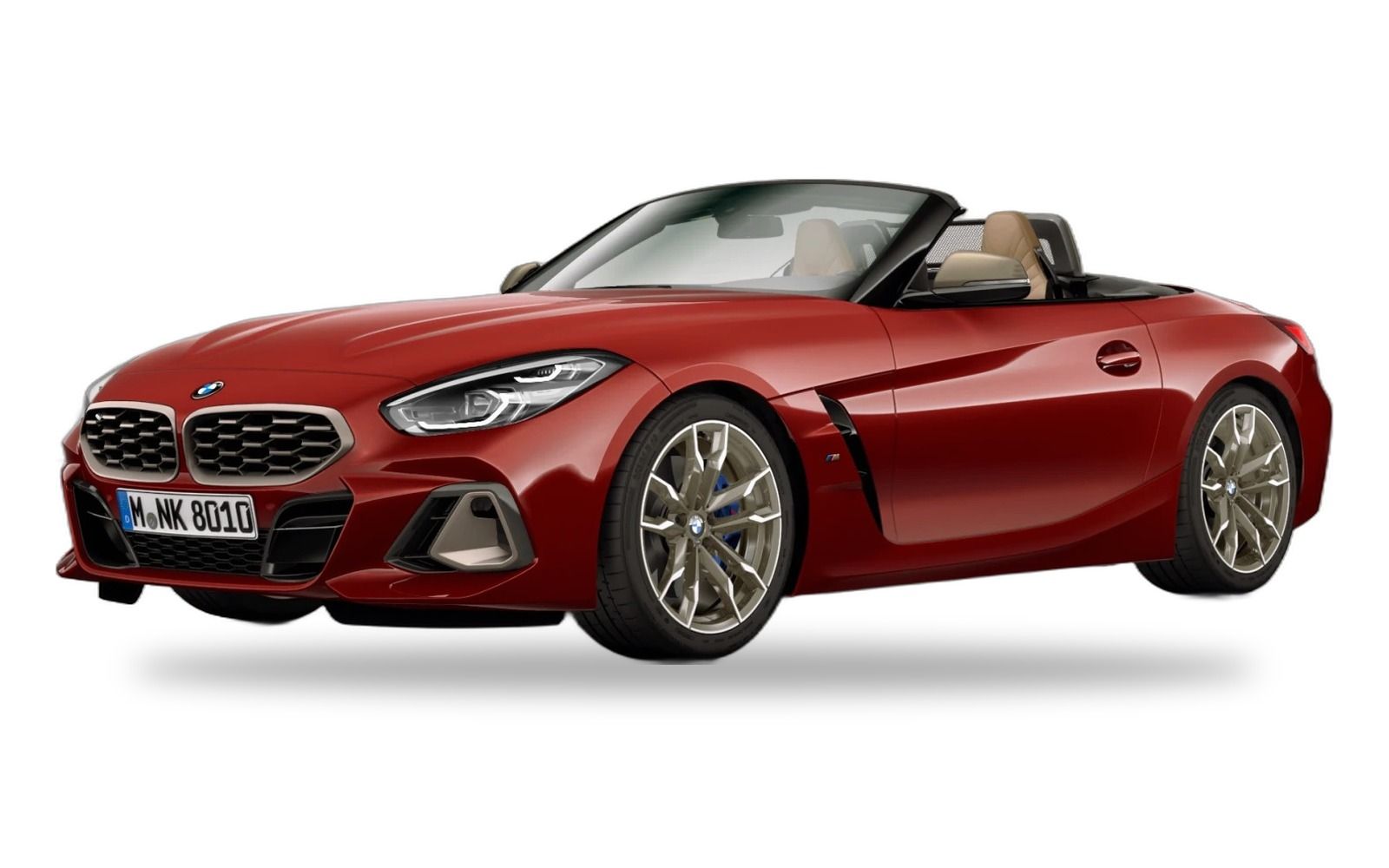 BMW Z4 in San Francisco Red Metallic