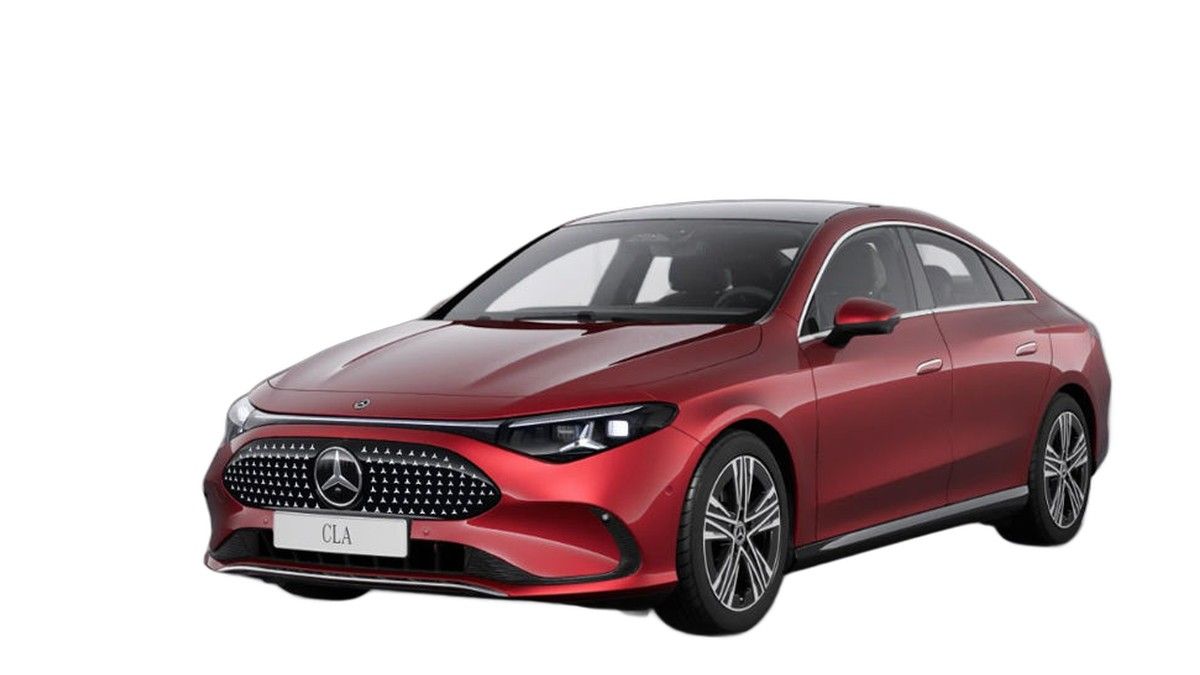 Mercedes-Benz CLA Electric in MANUFAKTUR Patagonia Red