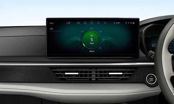 Tata Nexon EV, Air purifier with AQI sensor and live display