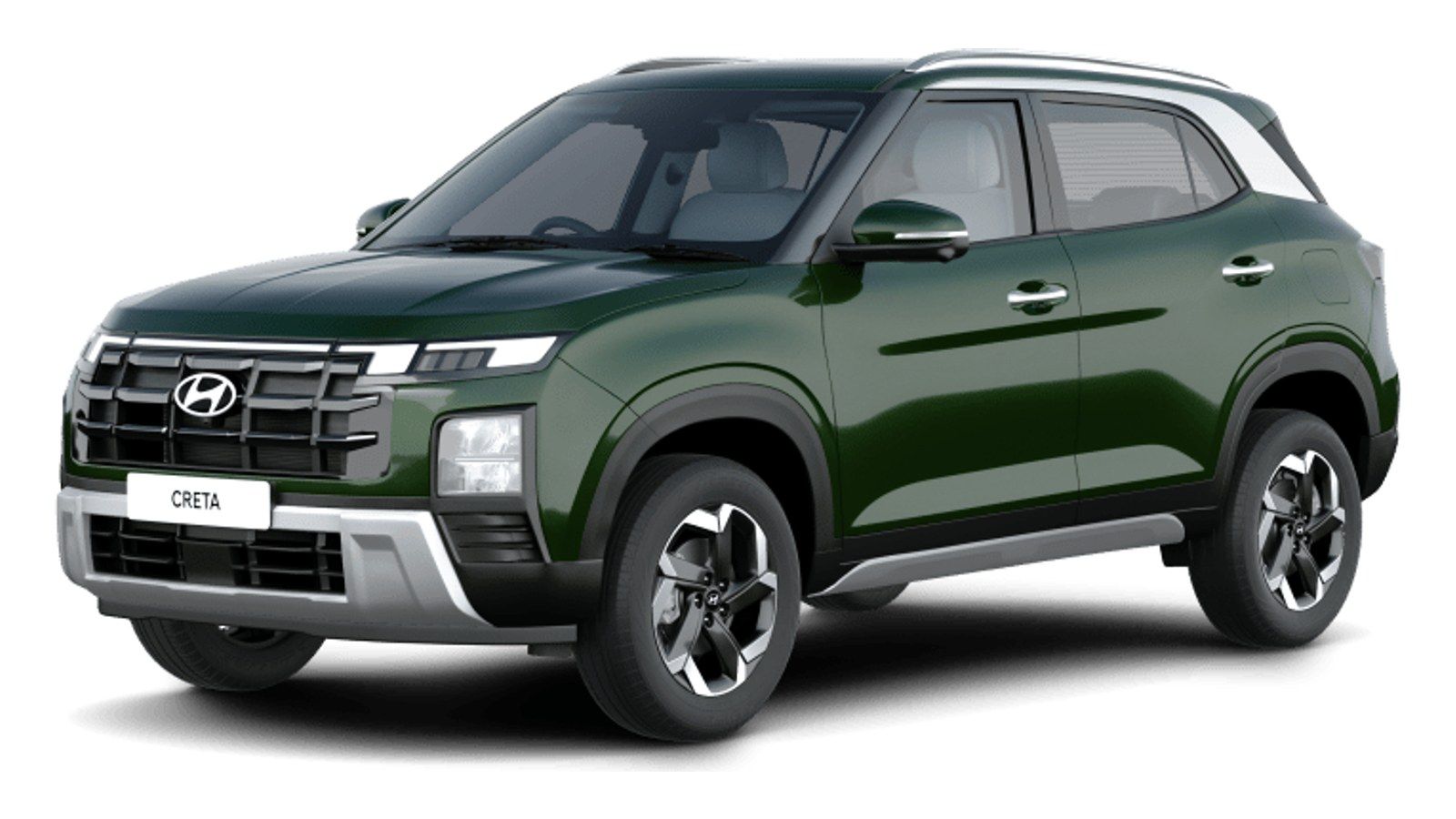 Hyundai Creta in Robust Emerald Pearl