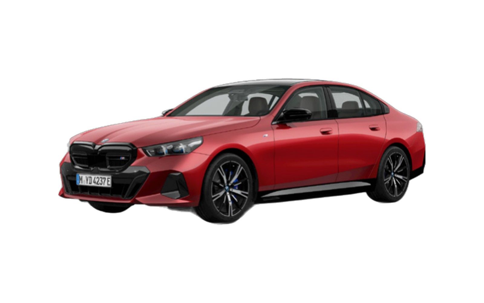 BMW i5 — front three-quarter view