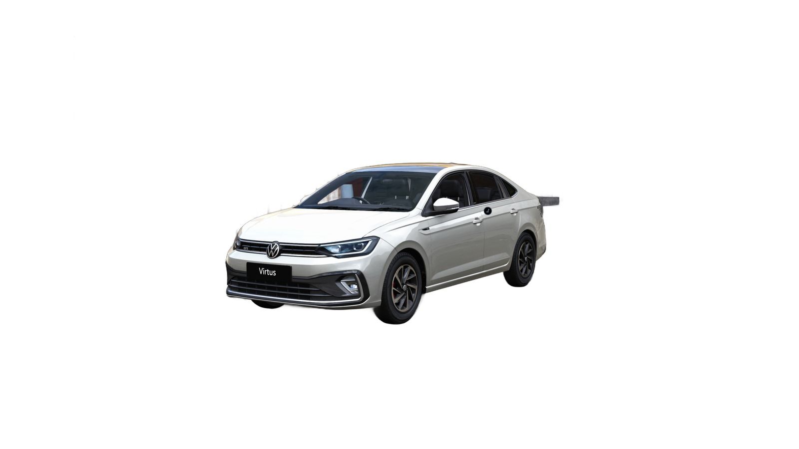 Volkswagen Virtus in Candy White