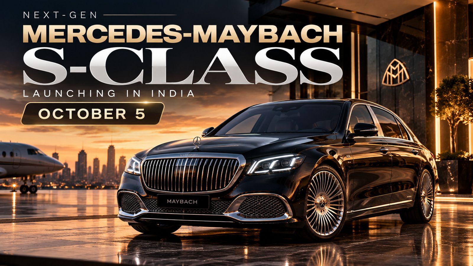 Next-gen Mercedes-Maybach S-Class lands Oct 5, set to cross ₹3 crore