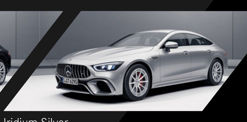 Mercedes-Benz Mercedes-AMG GT 63 S 4MATIC+ in Iridium Silver
