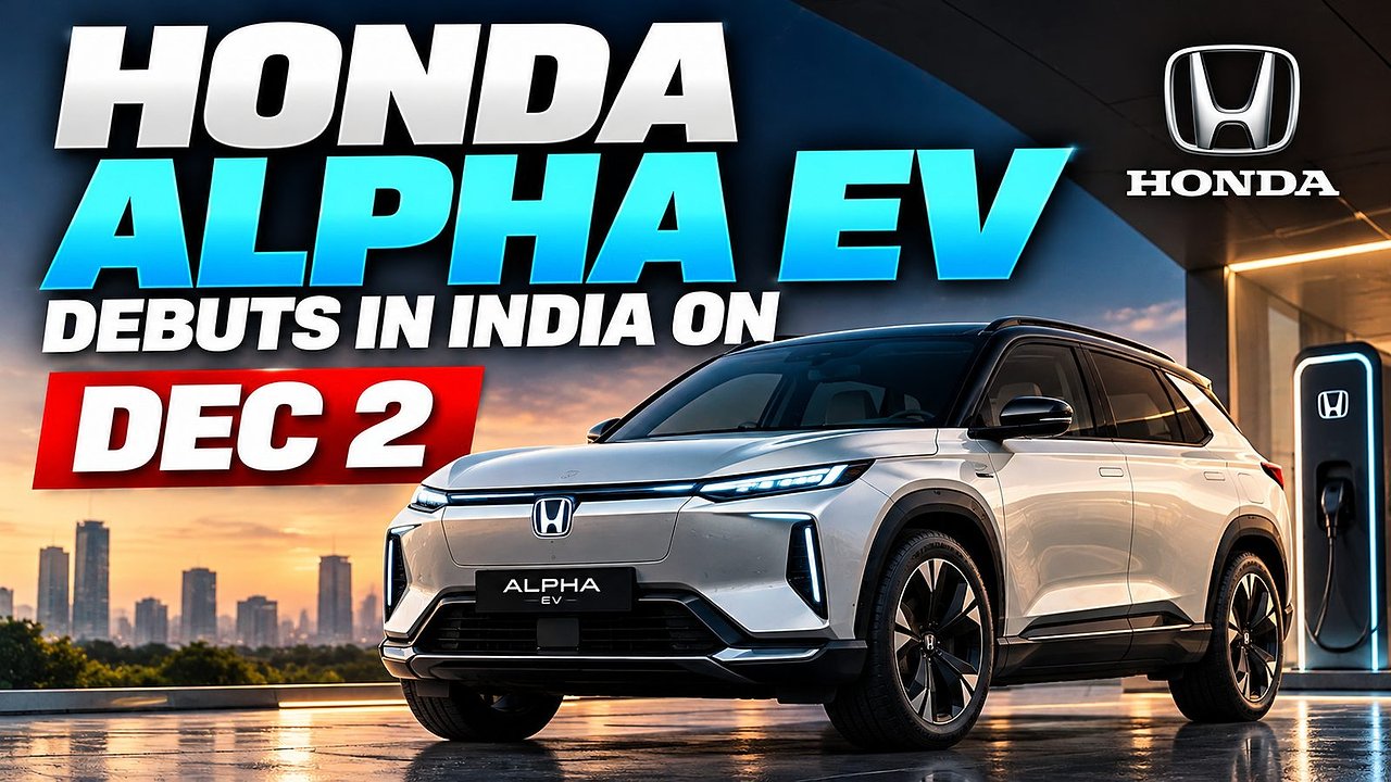 Honda Alpha EV debuts in India on Dec 2: ₹17–22 lakh electric SUV, 450–500 km range expected